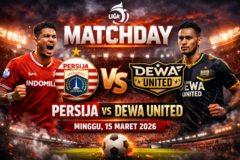 Persija Jakarta vs Dewa United