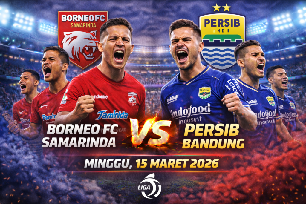 Borneo FC Samarinda vs Persib Bandung