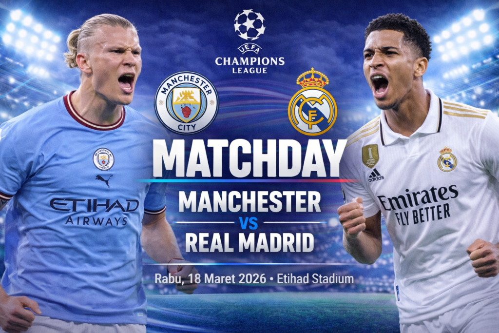 Manchester City vs Real Madrid