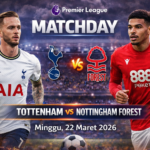 Tottenham Hotspur vs Nottingham Forest