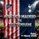 Atletico Madrid vs Tottenham Rabu 11 Maret 2026