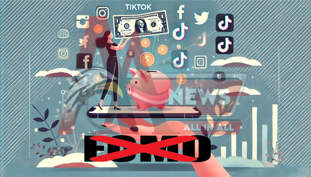 berikut adalah gambar ilustrasi yang menjelaskan sekaligus mengigatkan untuk stop fomo di era media sosial ini