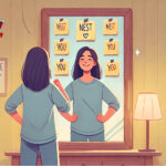berikut adalah gambar ilustrasi untuk tema artikel ini mengenai bagaimana cara nya mengubah Self-Talk Negatif menjadi Self-Talk Positif
