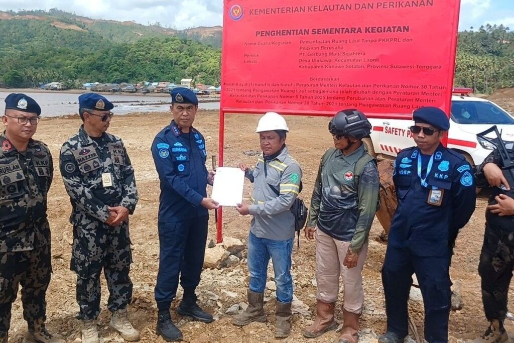 Reklamasi Ilegal di Konawe Selatan Dihentikan, KKP Angkat Bicara